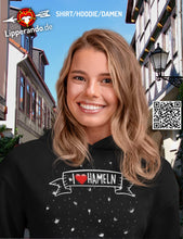 Lade das Bild in den Galerie-Viewer, HAMELNDesigns - I LOVE HAMELN - Damen Hoodie
