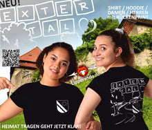 Lade das Bild in den Galerie-Viewer, LIPPECITYDESIGNS - EXTERTAL - Rückenprint - Damen Premiumshirt