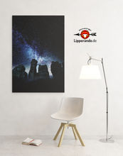 Lade das Bild in den Galerie-Viewer, LIPPEDesigns - GESCHENKIDEE - EXTERNSTEINE - Leinwand 50x75 cm