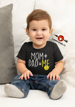 Lade das Bild in den Galerie-Viewer, LIPPEKIDSCOLLECTION - MOM+DAD=ME - Baby T-Shirt