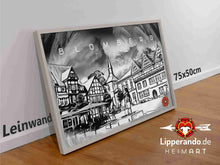 Lade das Bild in den Galerie-Viewer, HeimART - BLOMBERG - Leinwand mit Keilrahmen