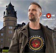 Lade das Bild in den Galerie-Viewer, LIPPEDesigns - FÜRSTENTUM LIPPE - Herren Shirt