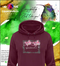 Lade das Bild in den Galerie-Viewer, LIPPERANDO UNIQUE - GOLDMARIE  - Damen Hoodie
