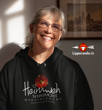 Lade das Bild in den Galerie-Viewer, LIPPEDesigns - HEIMWEH - Unisex Kapuzenpullover Hoodie