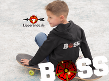 Lade das Bild in den Galerie-Viewer, LIPPEKIDSCOLLECTION - BOSS - Kinder Hoodie