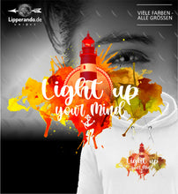 Lade das Bild in den Galerie-Viewer, LIPPERANDO UNIQUE - LIGHT UP YOUR MIND  - Damen Hoodie