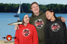 Lade das Bild in den Galerie-Viewer, PADERBORNDesigns - HIER WECH - Kreis PB - Unisex Kapuzenpullover Hoodie