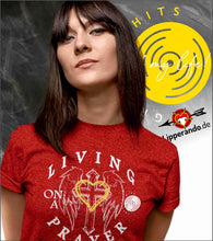 Lade das Bild in den Galerie-Viewer, GREATEST HITS - MUSIC-SHIRT - LIVING on a PRAYER - Damenshirt