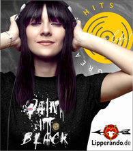 Lade das Bild in den Galerie-Viewer, GREATEST HITS - MUSIC-SHIRT - PAINT it BLACK - Damenshirt
