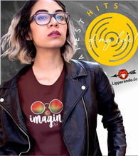 Lade das Bild in den Galerie-Viewer, GREATEST HITS - MUSIC-SHIRT - IMAGINE - Damenshirt