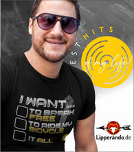 Lade das Bild in den Galerie-Viewer, GREATEST HITS - MUSIC-SHIRT - I WANT TO... - Herren Shirt