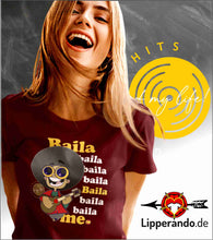 Lade das Bild in den Galerie-Viewer, GREATEST HITS - MUSIC-SHIRT - BAILA BAILA.... - Damenshirt