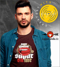 Lade das Bild in den Galerie-Viewer, GREATEST HITS - MUSIC-SHIRT - POUR SOME SUGAR ON ME - Herren Shirt