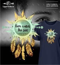 Lade das Bild in den Galerie-Viewer, LIPPERANDO UNIQUE - HERE COMES THE SUN  - Stella Spinner T-Shirt Kleid ST/ST