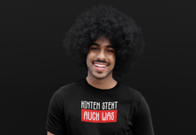 Lade das Bild in den Galerie-Viewer, FUNSHIRT - LIPPERANDO - HINTEN STEHT... - Herren Shirt