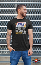Lade das Bild in den Galerie-Viewer, FUNSHIRT - LIPPERANDO - BIER - Herren Shirt