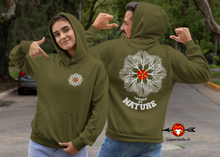Lade das Bild in den Galerie-Viewer, LIPPEDesigns - ...by Nature-Rückenprint - Unisex Kapuzenpullover Hoodie