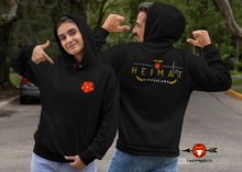 Lade das Bild in den Galerie-Viewer, LIPPEDesigns - HEIMAT - Rückenprint - Unisex Kapuzenpullover Hoodie