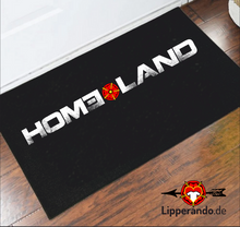 Lade das Bild in den Galerie-Viewer, Lippe Life Style - HOMELAND - Fußmatte mit Gummirand