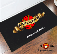 Lade das Bild in den Galerie-Viewer, Lippe Life Style - BEUTELIPPER - Fußmatte mit Gummirand