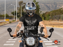 Lade das Bild in den Galerie-Viewer, FUNSHIRT - LIPPERANDO - LIVEITLOVEIT... - Herren Shirt