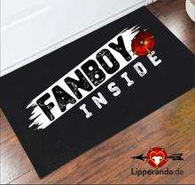 Lade das Bild in den Galerie-Viewer, Lippe Life Style - FANBOY LIPPE - Fußmatte mit Gummirand