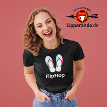 Lade das Bild in den Galerie-Viewer, FUNSHIRT - LIPPERANDO - FLIPFLOP - Damen Premiumshirt