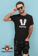 Lade das Bild in den Galerie-Viewer, FUNSHIRT - LIPPERANDO - FLIP FLOP - Herren Shirt