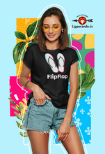 Lade das Bild in den Galerie-Viewer, FUNSHIRT - LIPPERANDO - FLIPFLOP - Damen Premiumshirt