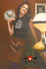 Lade das Bild in den Galerie-Viewer, FUNSHIRT - LIPPERANDO - GLITZER - Damen Premiumshirt