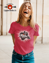 Lade das Bild in den Galerie-Viewer, LIPPEDesigns - HIER WECH - Damen Premiumshirt