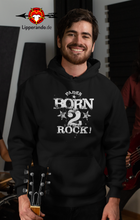 Lade das Bild in den Galerie-Viewer, PADERBORNDesigns - PaderBORN2ROCK! - Unisex Kapuzenpullover Hoodie