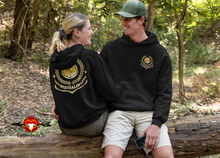 Lade das Bild in den Galerie-Viewer, LIPPEDesigns - OWL - Rückenprint - Unisex Kapuzenpullover Hoodie