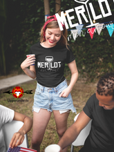 Lade das Bild in den Galerie-Viewer, FUNSHIRT - LIPPERANDO - MERLOT MON AMOUR - Damen Premiumshirt