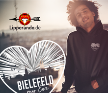 Lade das Bild in den Galerie-Viewer, BIELEFELDDesigns - BIELEFELD my LOVE - Unisex Kapuzenpullover Hoodie