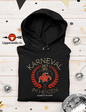 Lade das Bild in den Galerie-Viewer, FUNSHIRT - LIPPERANDO - KAMELLE - 24/7 - Unisex Kapuzenpullover Hoodie