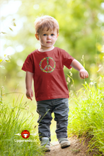 Lade das Bild in den Galerie-Viewer, LIPPEKIDSCOLLECTION - PEACE - Baby T-Shirt