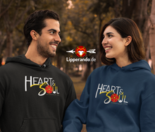 Lade das Bild in den Galerie-Viewer, LIPPEDesigns - HEART&SO(W)L - Unisex Kapuzenpullover Hoodie