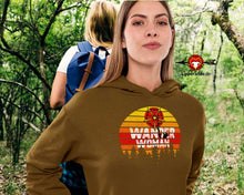 Lade das Bild in den Galerie-Viewer, LIPPEDesigns - WANDERWOMAN - Damen Hoodie