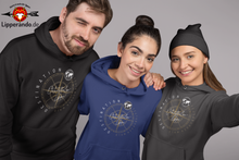 Lade das Bild in den Galerie-Viewer, LIPPEDesigns - DESTINATION OWL - Unisex Kapuzenpullover Hoodie