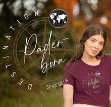 Lade das Bild in den Galerie-Viewer, PADERBORNDesigns - DESTINATION PADERBORN - Damen Premiumshirt