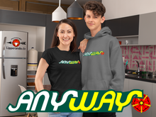 Lade das Bild in den Galerie-Viewer, LIPPEDesigns - Anyway LIP - Unisex Kapuzenpullover Hoodie