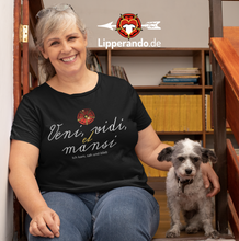 Lade das Bild in den Galerie-Viewer, LIPPEDesigns - ICH KAM, SAH UND BLIEB - Damen Premiumshirt