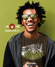 Lade das Bild in den Galerie-Viewer, FUNSHIRT - LIPPERANDO - VEGAN BARBEQUE - Herren Shirt
