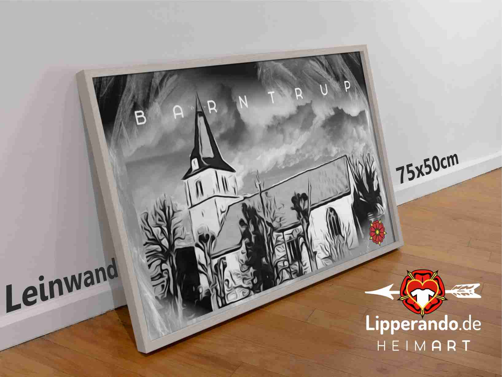 HeimART - BARNTRUP  - Leinwand mit Keilrahmen