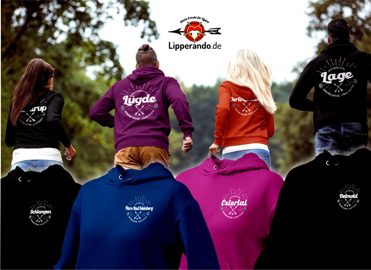 LIPPECITYDESIGNS - BARNTRUP  - Unisex Kapuzenpullover Hoodie