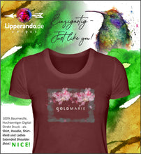 Lade das Bild in den Galerie-Viewer, LIPPERANDO UNIQUE - GOLDMARIE  - Ladies Extended Shoulder Tee
