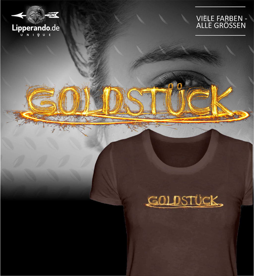 LIPPERANDO UNIQUE - GOLDSTÜCK  - Stella Spinner T-Shirt Kleid ST/ST