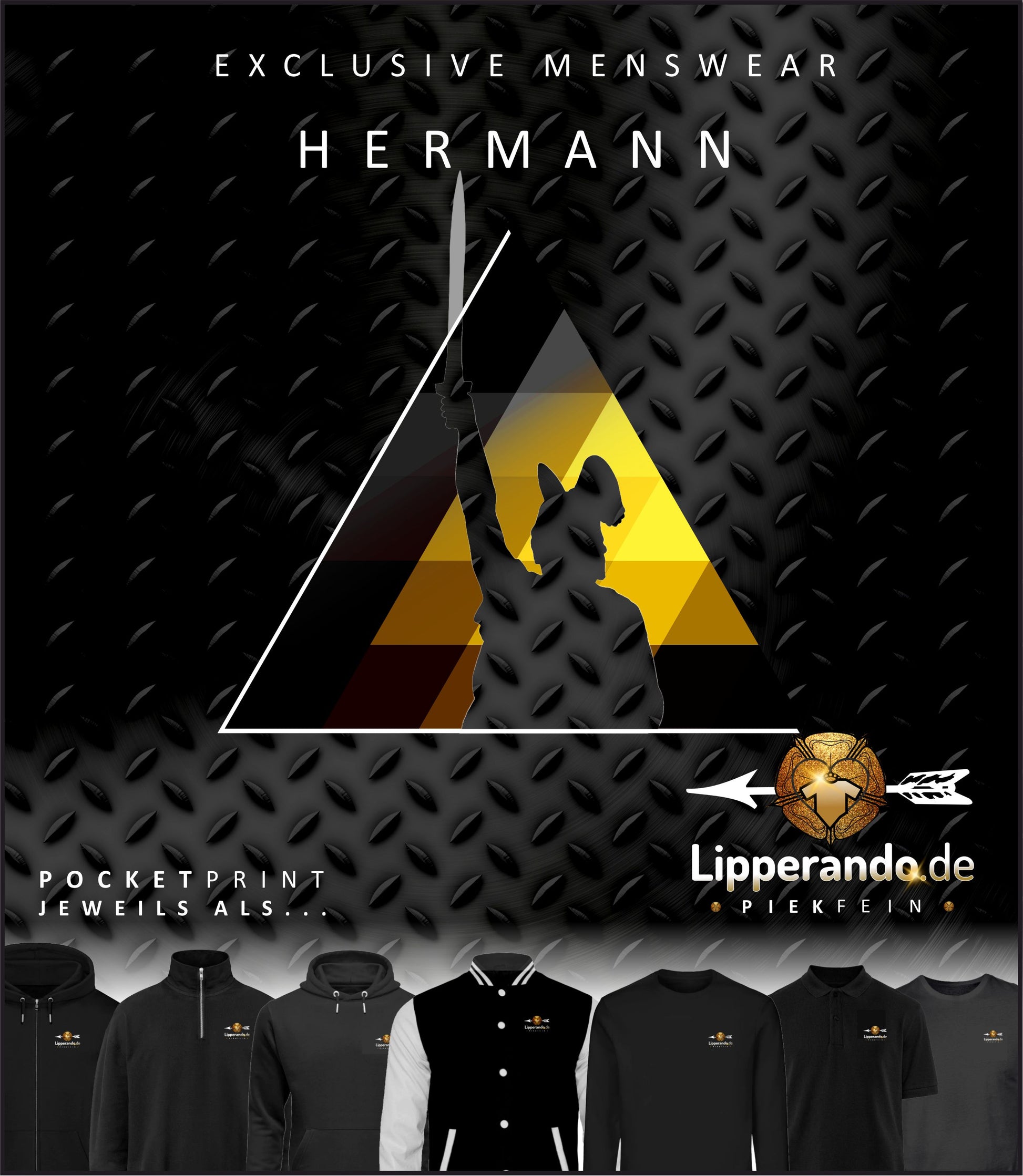 LIPPERANDO PIEKFEIN - HERMANN  - Prepster Polo-Shirt ST/ST