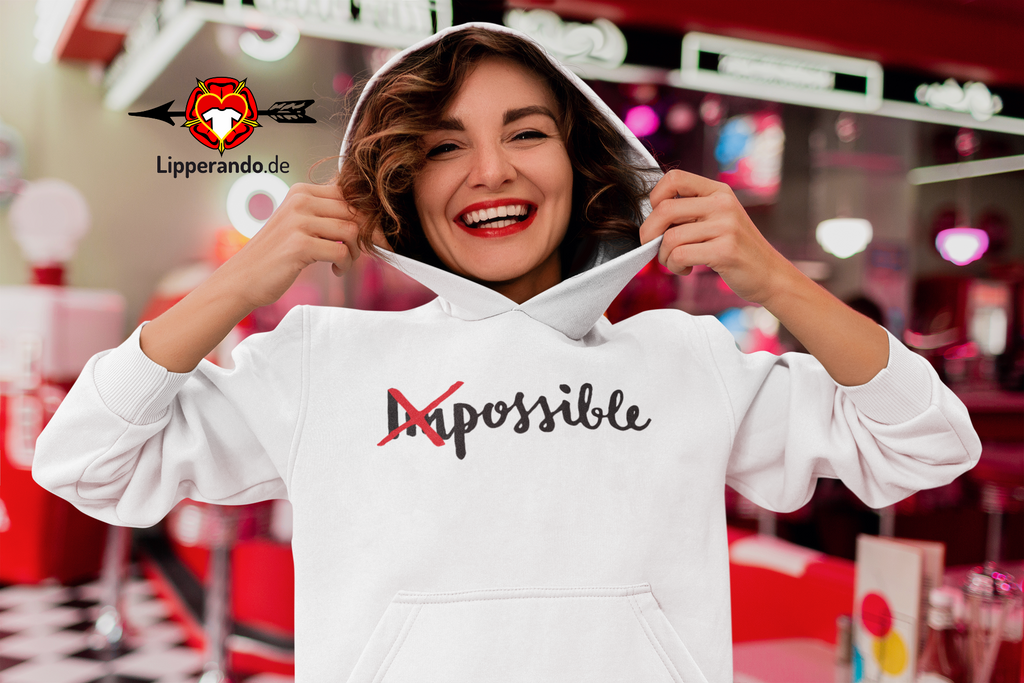 Lipperando - Premium - Impossible  - Damen Hoodie